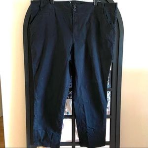 LANE BRYANT STRAIGHT LEG CHINOS